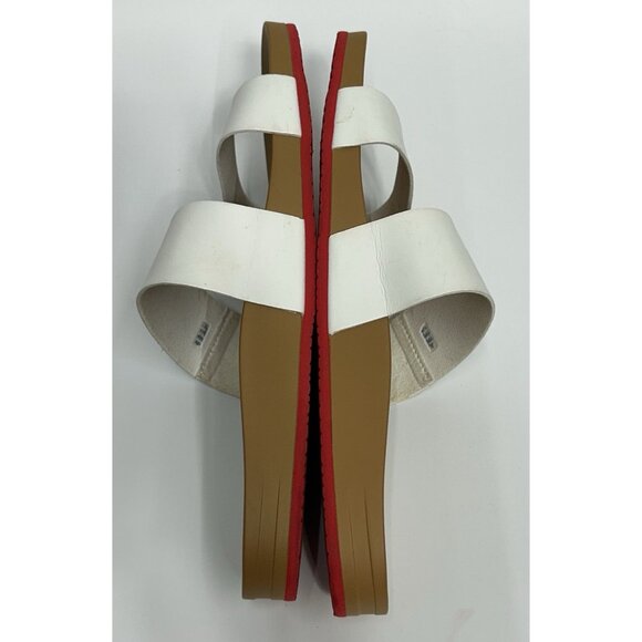 Reef Cushion Vista MLB Chicago Cubs Sandals - Women’s Size 10 White - Picture 6 of 9